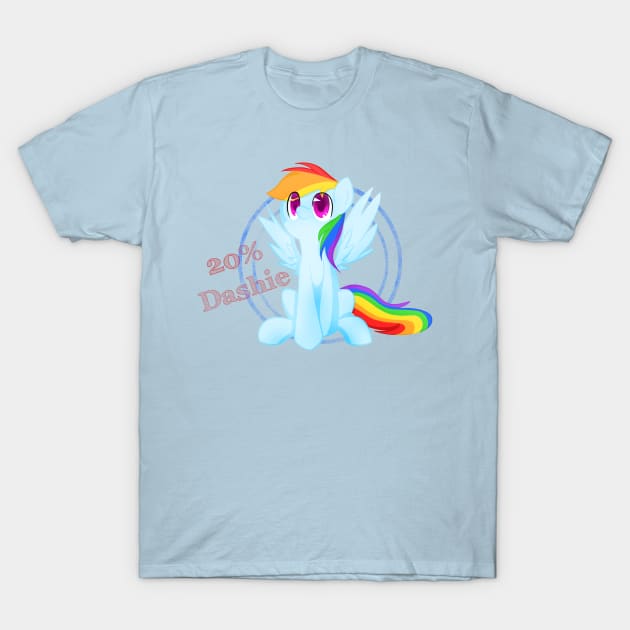 20% Dashie T-Shirt by Natsu714